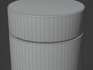 Cosmetics Containers 3D Model