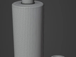 Cosmetics Containers 3D Model