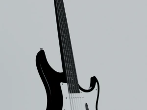 Electric Guitar 3D Model