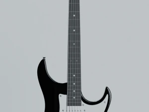 Electric Guitar 3D Model