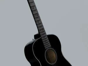Chitarra acustica Modello 3D