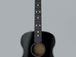 Chitarra acustica Modello 3D