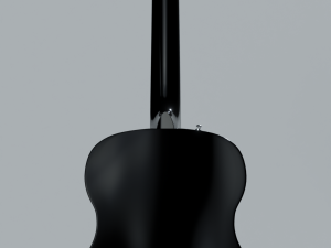 Acoustic Guitar 3D Model