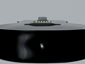 Acoustic Guitar 3D Model