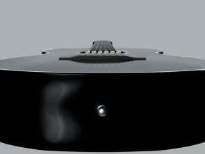 Chitarra acustica Modello 3D