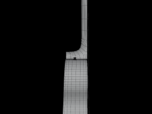 Acoustic Guitar 3D Model
