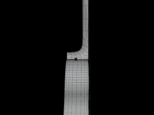 Chitarra acustica Modello 3D