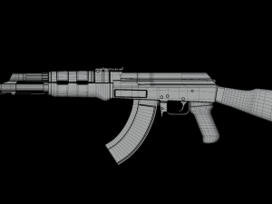 AK - 47 3D Model