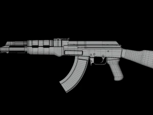 AK-47 3D Model