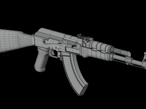 AK - 47 3D Model