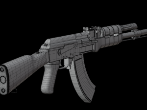 AK - 47 3D Model