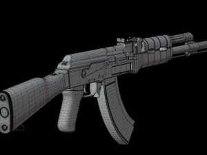 AK-47 3D Model