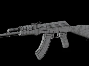 AK-47 3D Model