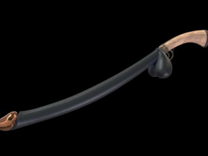 Penis with handle 8 inches 3D Print Model