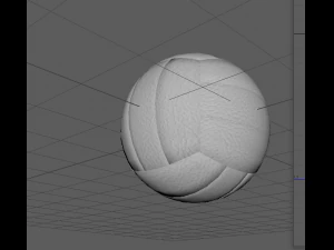 Volley-ball Modèle 3D