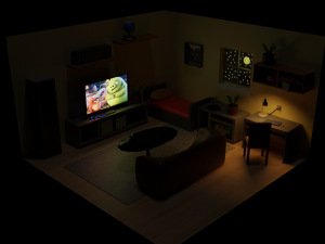 Room 3D 模型