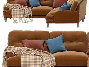 Sugar Bum Corner Sofa Model 3D