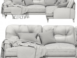 Sugar Bum Corner Sofa Model 3D