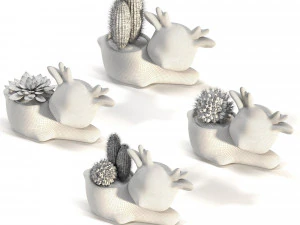 Gazelle Vase 3D Model