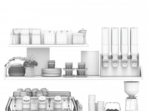 Coffee Shop Sanremo 02 3D Model