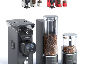 Sanremo x one Grinder and Coffee Freshness 3Dモデル