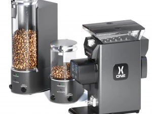 Sanremo x one Grinder and Coffee Freshness 3D Model