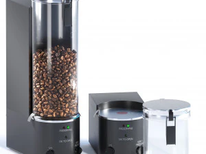 Sanremo x one Grinder and Coffee Freshness 3D Model