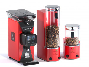 Sanremo x one Grinder and Coffee Freshness 3D Modell