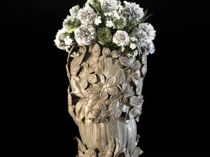 Face Vase decoration 6 3D Model