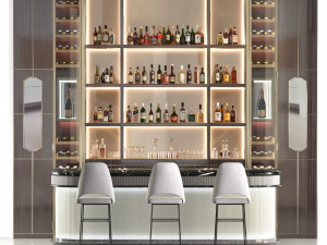 Bar 02 3D Model