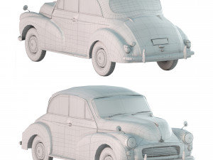 Morris minor 1961 3D 모델