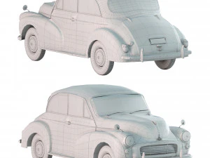Morris minor 1961 3D Model