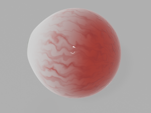Human eye 3D Model