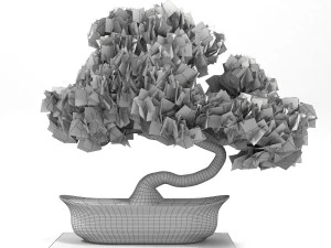 Bonsai plant 3D Model