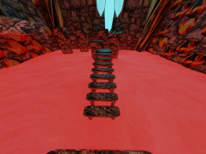 Parkour game level Modèle 3D