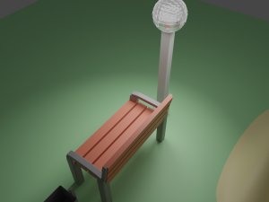 Bench Model 3D