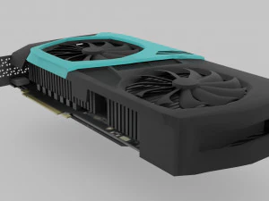 Zotac RTX 3070 AMP Holo Modelo 3D
