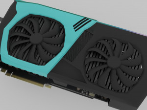 Zotac RTX 3070 AMP Holo 3Dモデル