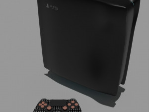 Play station 5 3Dモデル