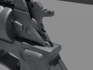 Revolver 3D-Modell