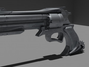 Revolver Model 3D