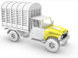 Suzuki lj80 3D Druckmodell