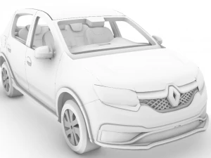 Renault Stepway Sandero Model do druku 3D