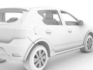 Renut stepway sandero Model Cetak 3D