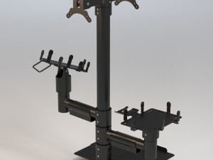 Monitor Stand 3D Model