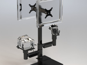 Monitor Stand 3D Model