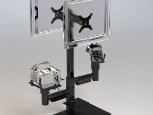 Monitor Stand 3D Model