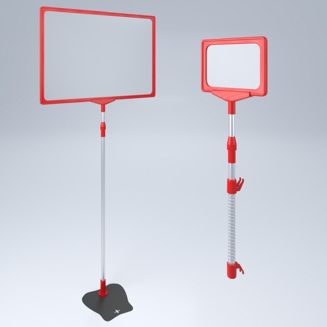 Store equipment accessories Modello 3D .c4d .max .obj .3ds .fbx .stl .blend 
