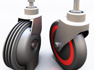 Carriage wheel 3D Model