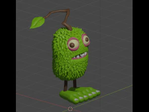 Maïs de fourrure Modèle 3D